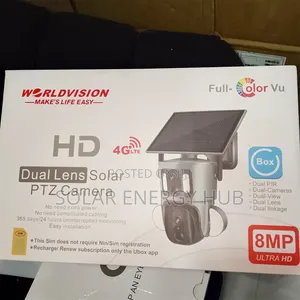 Dual Lens 8MP Solar Camera