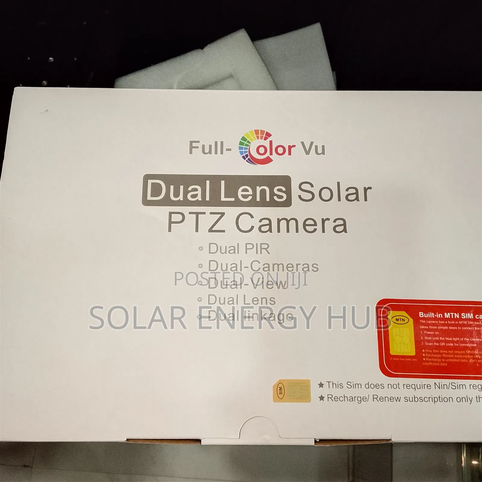 Dual Lens 8MP Solar Camera