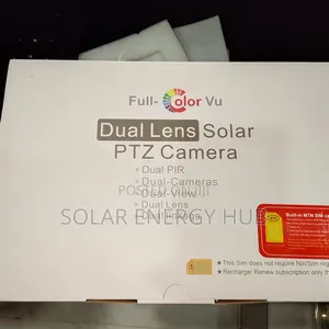 Dual Lens 8MP Solar Camera