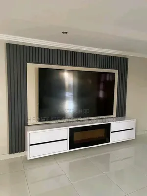 Luxury Cladding With TV Console