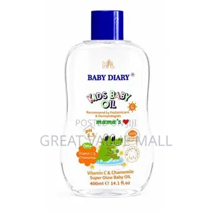 Baby Diary Super Glow Kids Baby Oil 400ml