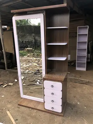 Dressing Mirror With Drawers by Morderncity Furniture