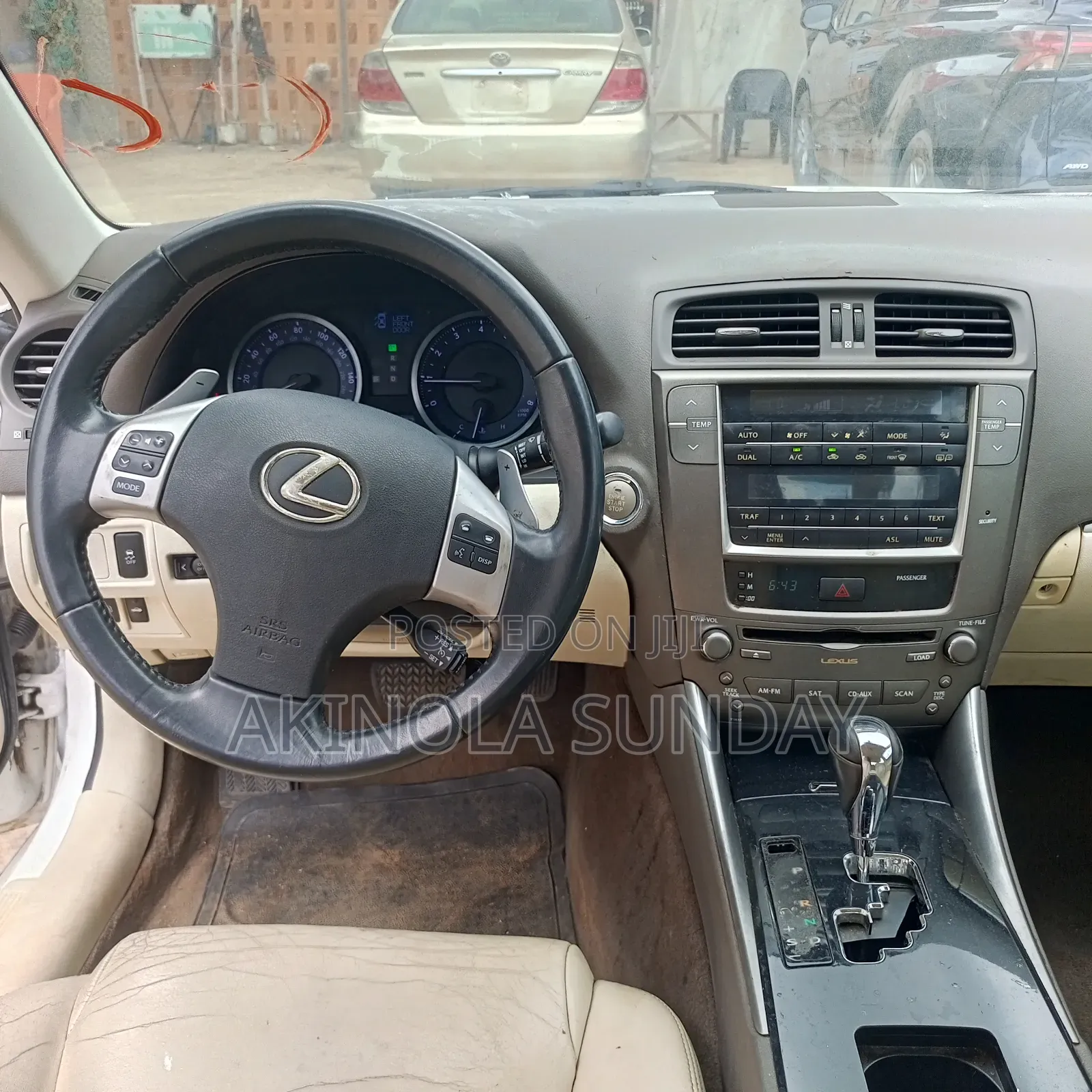 Lexus IS 2012 White