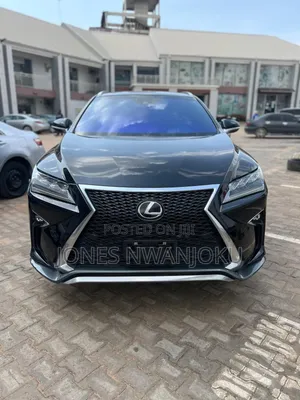 Lexus RX 350 F Sport FWD 2019 Black
