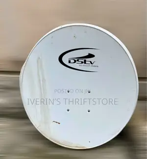 Clean Used DStv Explora 2A Decoder + 90cm Dish + Smart LNB Kit