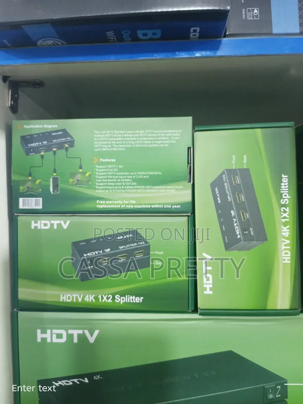 Original HDTV 4K 1x2 Splitter