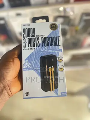 Tecno Powerbank 20000mah
