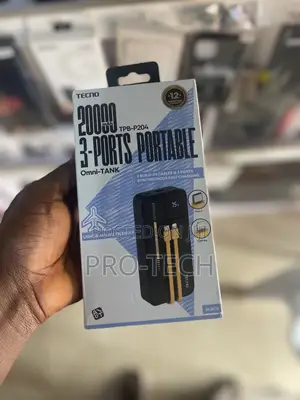 Tecno Powerbank 20000mah