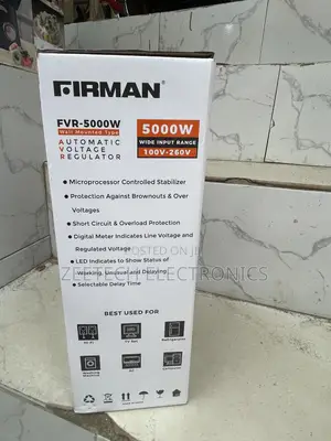 FIRMAN FVR-5000W Wall Mounted Automatic Voltage Regulator