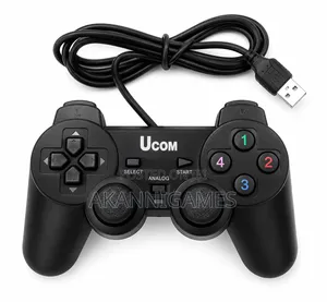 Single UCOM Wire USB Game Controller for PC, Laptop –Wired USB Gamepad