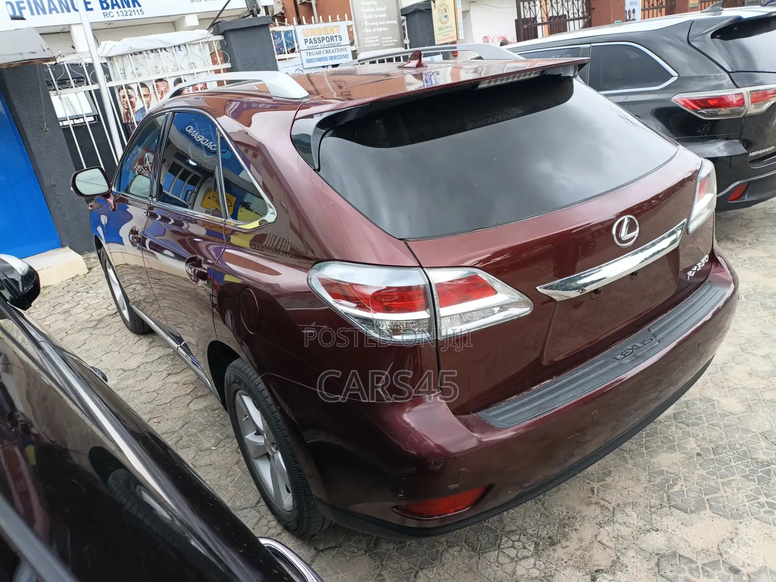 Lexus RX 2013 Burgandy