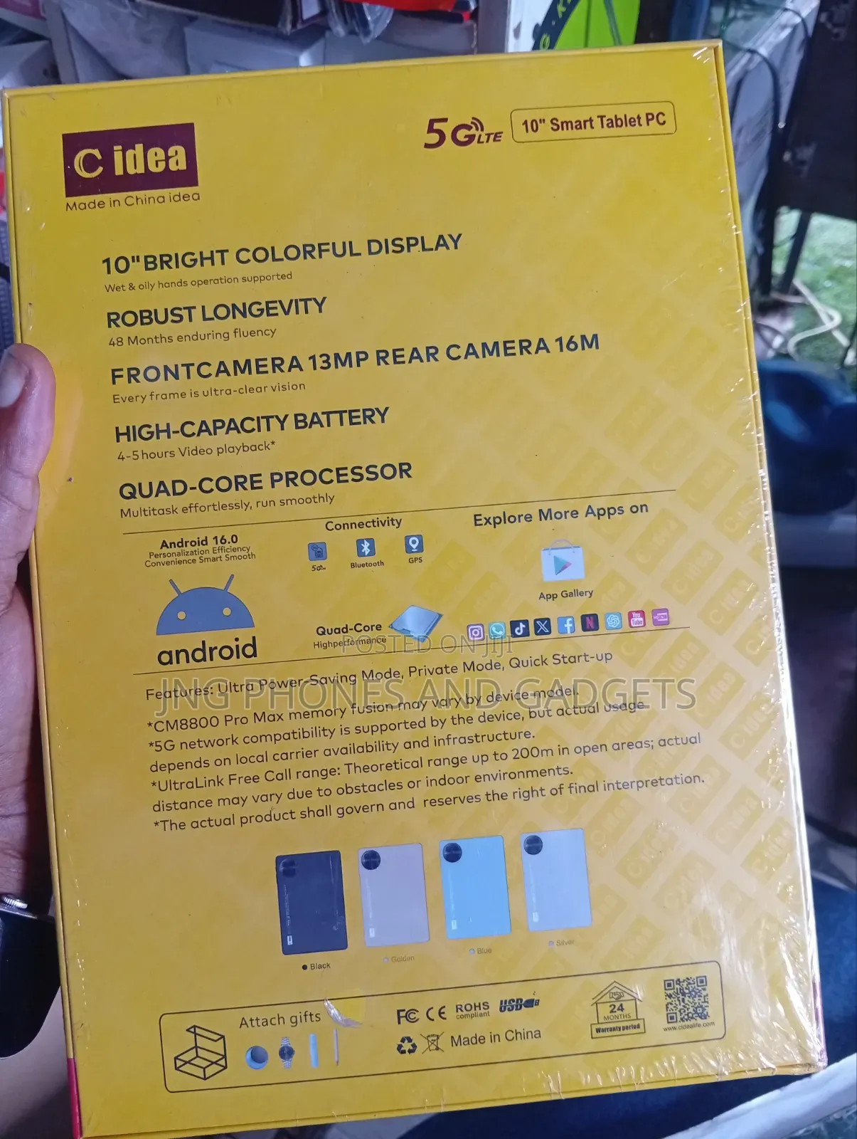 New C idea CM8800 Plus 1 TB Gray