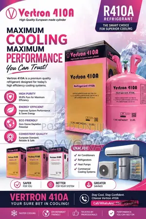 Refrigerant Gas R-410a