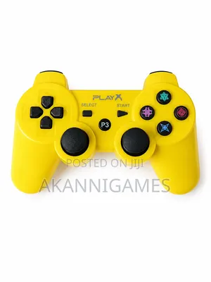 PLAY-X PS3 Wireless Game Controller – Yellow