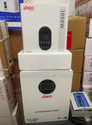 Sako 2.5kwh Lithium Battery 24v With 3kva Inverter 24v