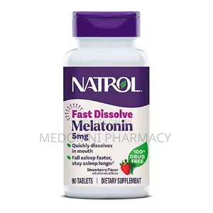Natrol Melatonin Fast Dissolve Sleep Tablets 5mg – 90 Tablets