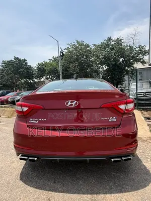 Hyundai Sonata Sport 2.0T 4dr Sedan (2.0L 4cyl Turbo 6A) 2015 Red