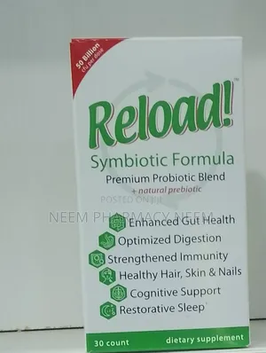 Reload!symbiotic Formula Probiotic + Prebiotic-30 Tablets