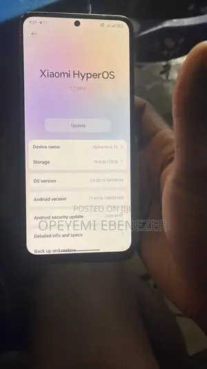 Xiaomi Redmi Note 12 128 GB Gray