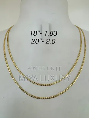 18karat Italian Gold Chain 750