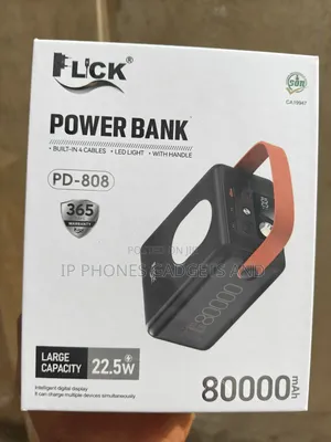 Flick 80,000Mah PD 808