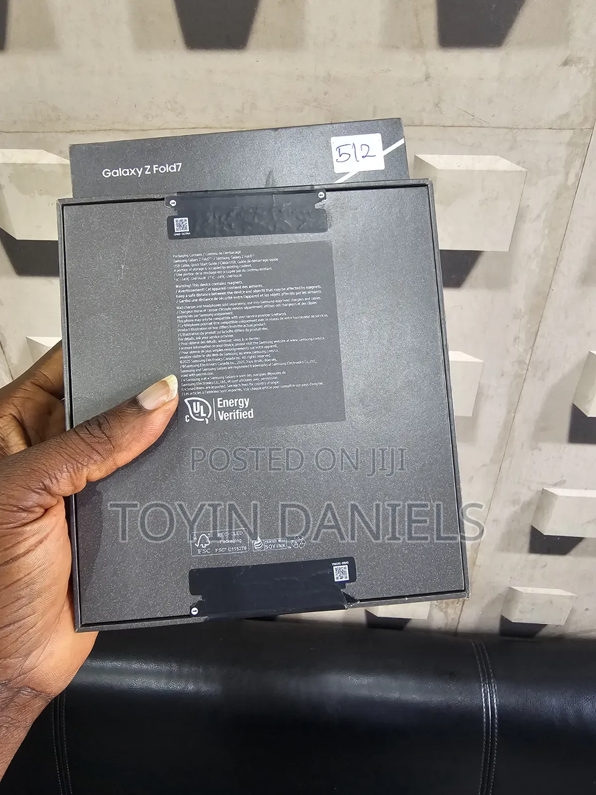 New Samsung Galaxy Z Fold7 512 GB Graphite