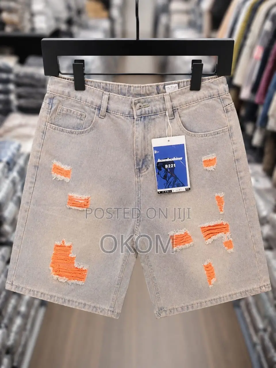 Baggy Short Jeans for Men