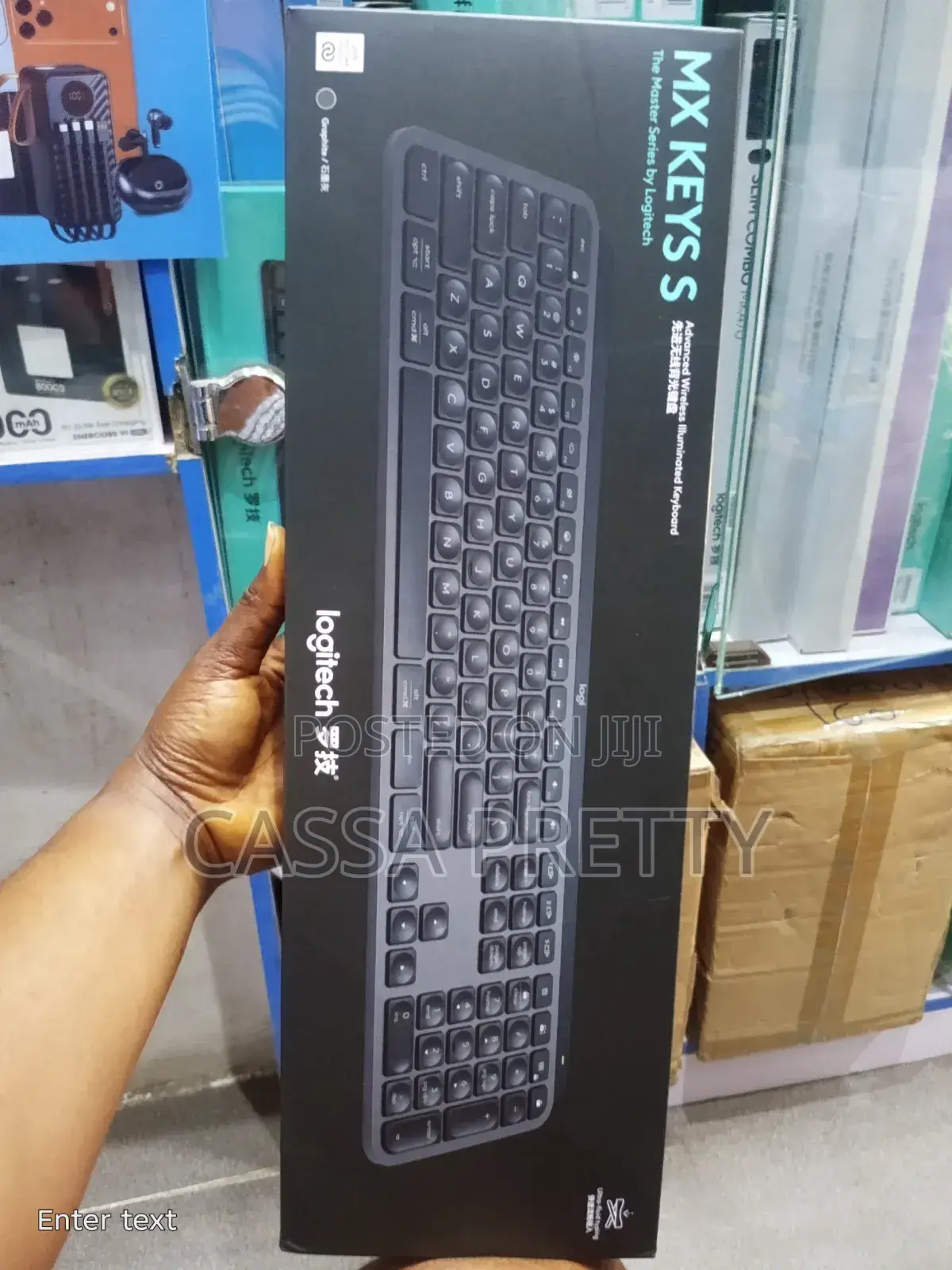 Logitech MX Keys S
Type: Advanced Wireless Illuminated Keyboard.