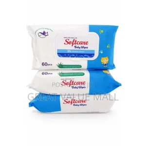 Softcare a Softcare Baby Wipes 60pcs X 3 Packs