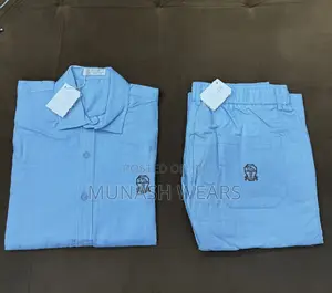 Pure Italian Brunelo Linen 2piece Blue Color M-4