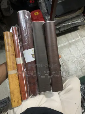 Wood Grain Interior Vinyl Wraps