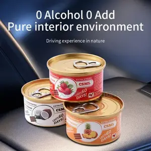 Aluminum Alloy Canned Car Air Freshener Seat Perfume