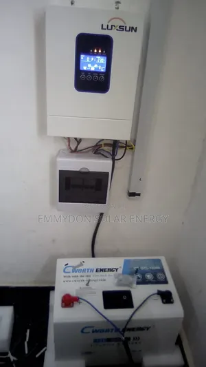 Cworth Lithium Battery 200ah 12v With Luxsun Inverter 2kva 12v