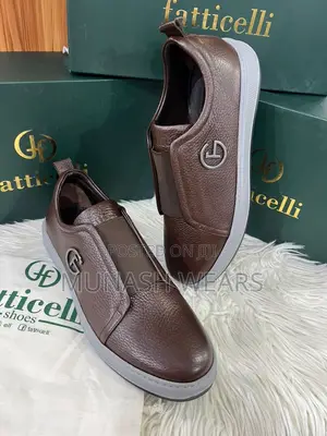 Italian Faticelli Leather Loafers 40-46