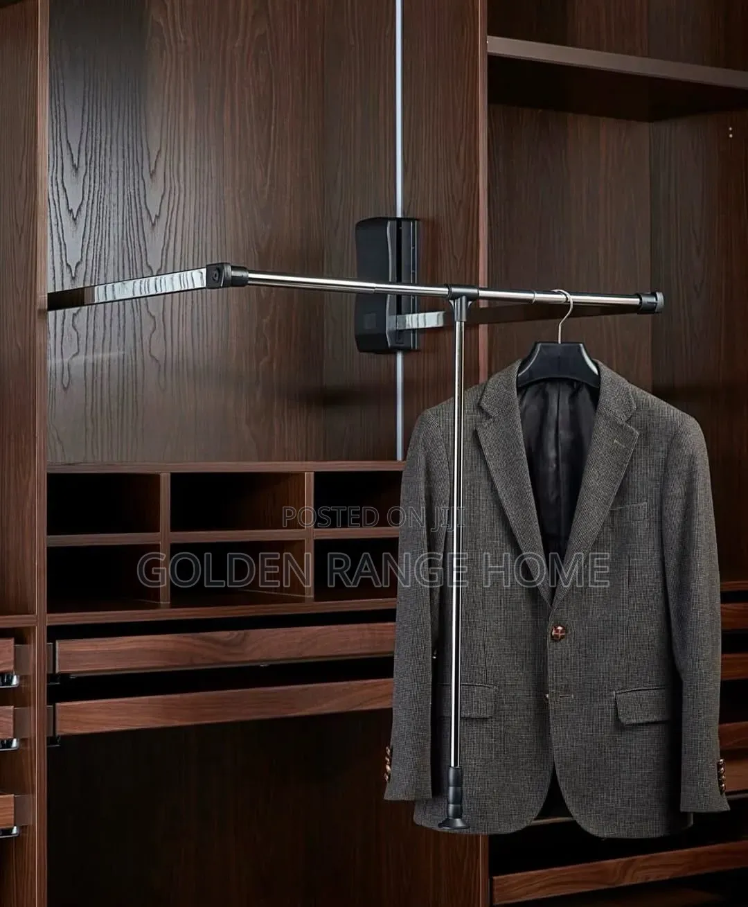 Cabinet Mount Pull Down Clothes Hanger