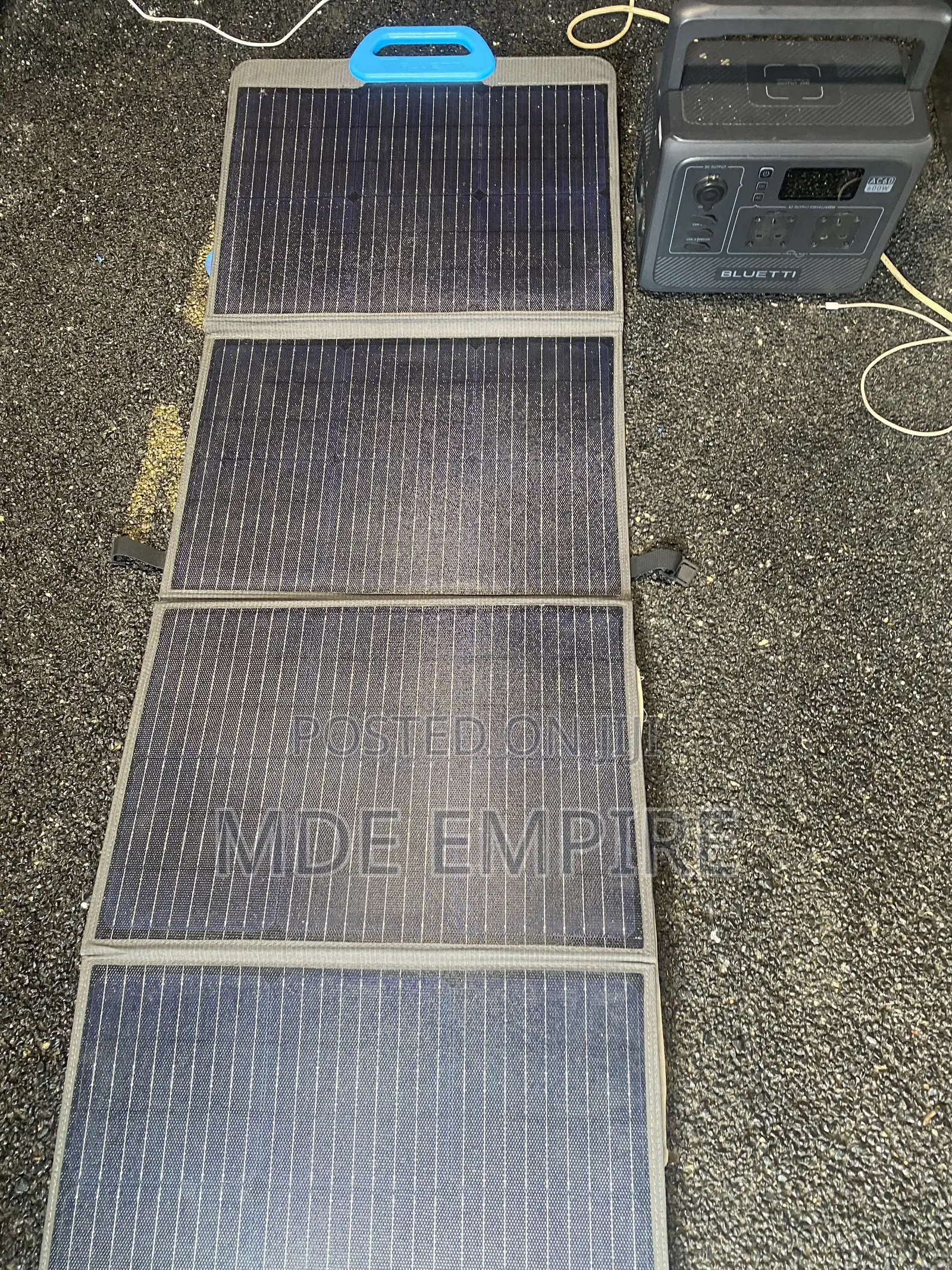 Bluetti Ac60 Portable Solar Station + 120W Solar Panel