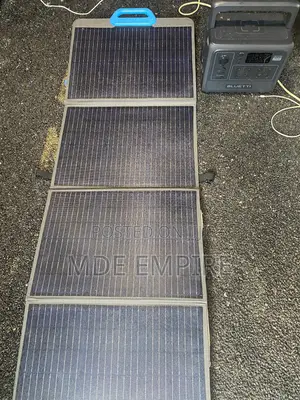 Bluetti Ac60 Portable Solar Station + 120W Solar Panel
