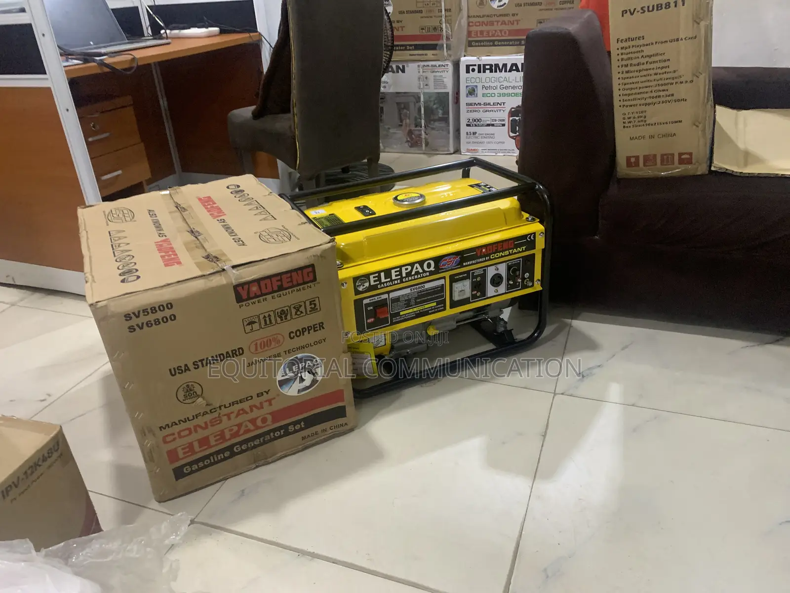 4500W 4.5kw Elepaq SV6800 Generator for Dependable Power