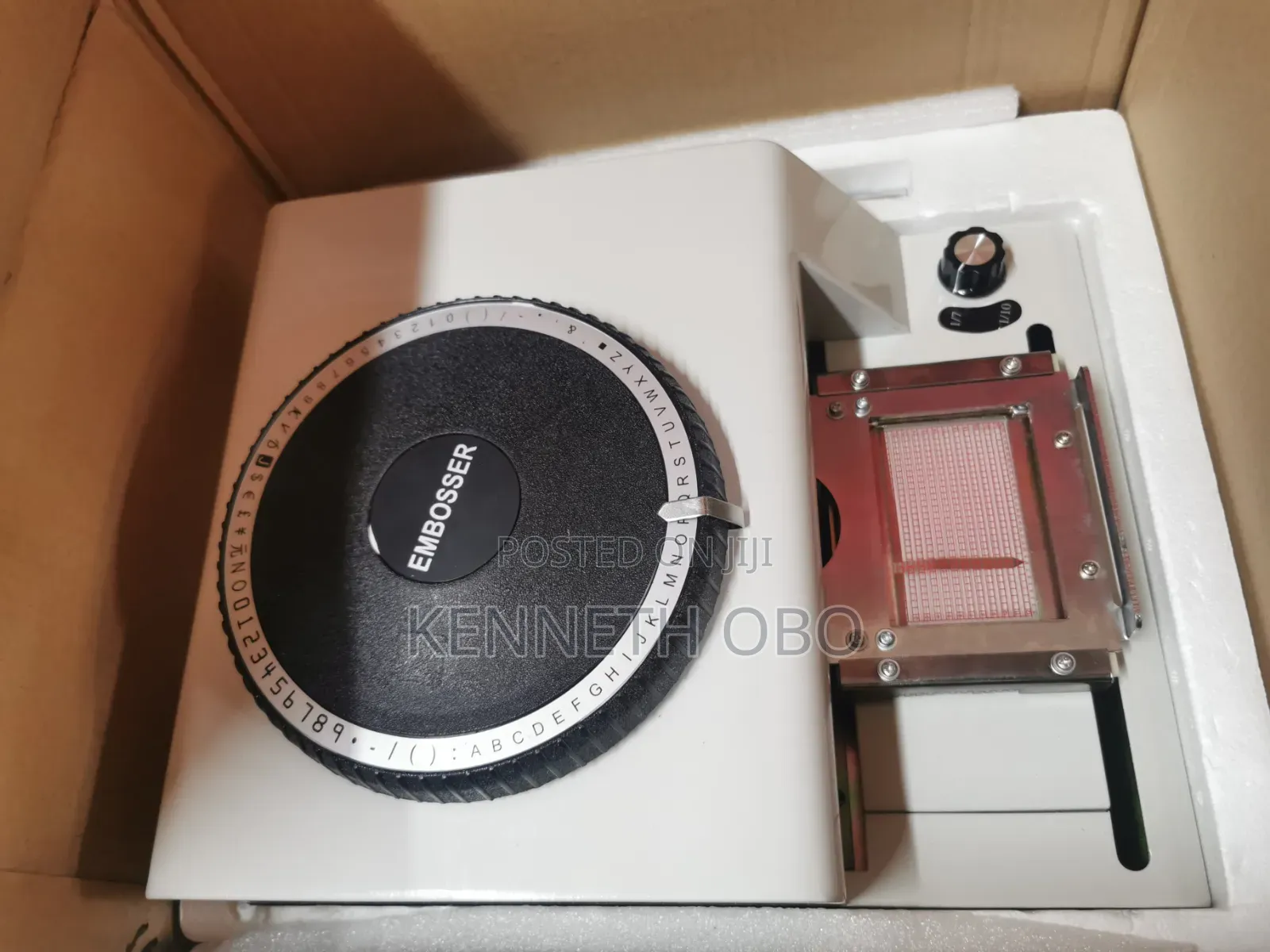 Embossing Machine for Id Card