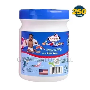 Baby Wipes Thick Fluffy With Aloe Vera 250 Count