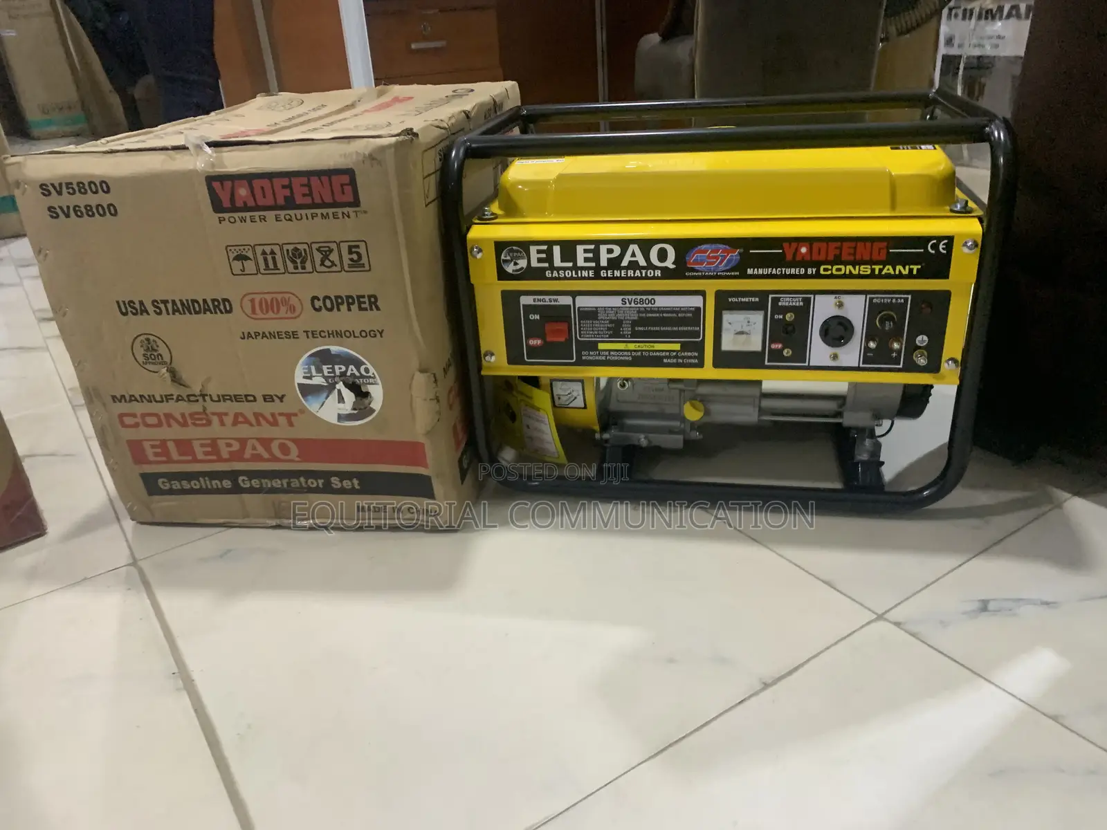 4.5kW 240V Elepaq Generator for Reliable Performance