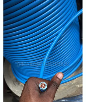 50mm Single Flexible Cable Blue