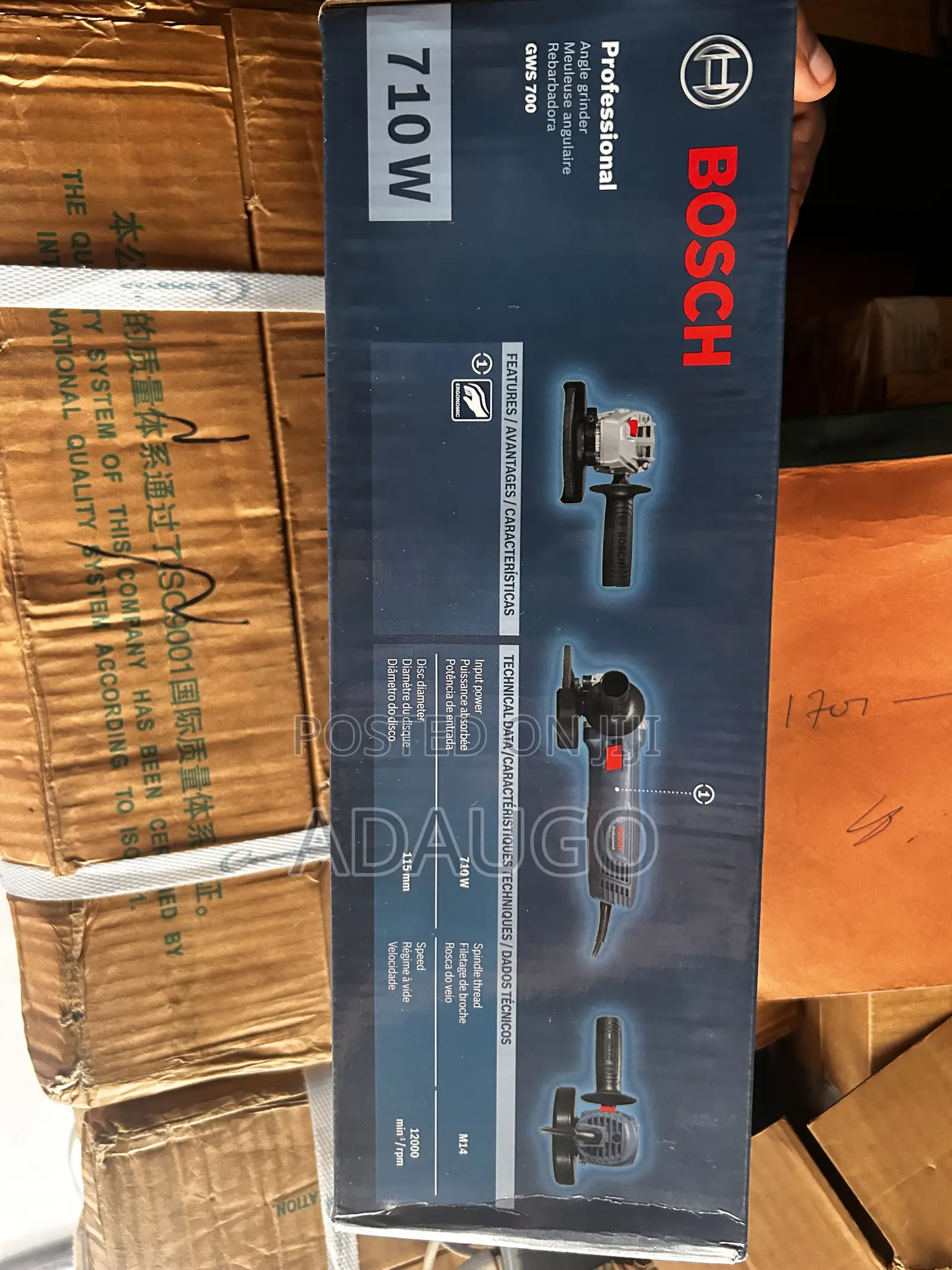 Bosch Angle Grinder 710w
