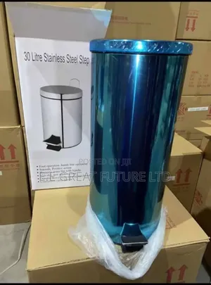 30 Liters Waste Bin Stainless Steel