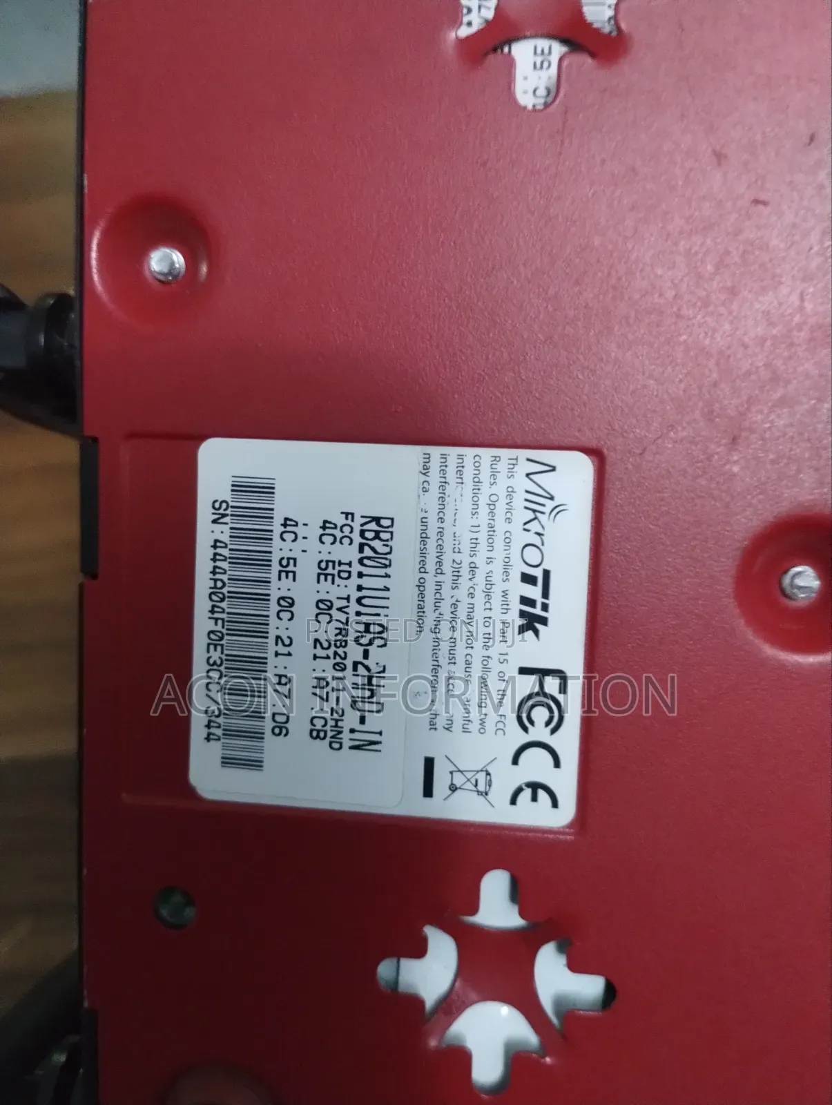 Mikrotik Rb2011uias Rm Router
