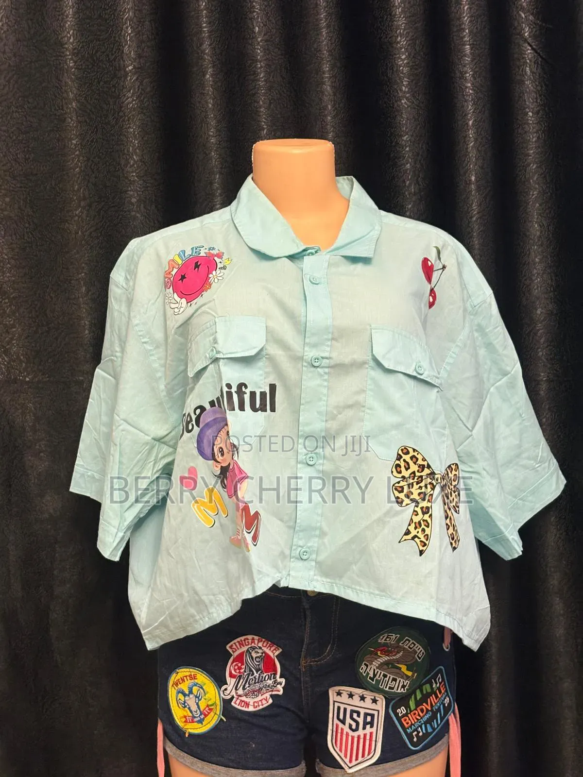 Cute Crop Shirt 