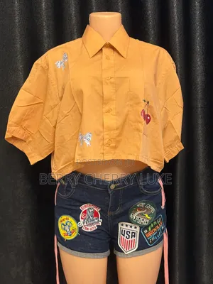 Cute Crop Shirt 