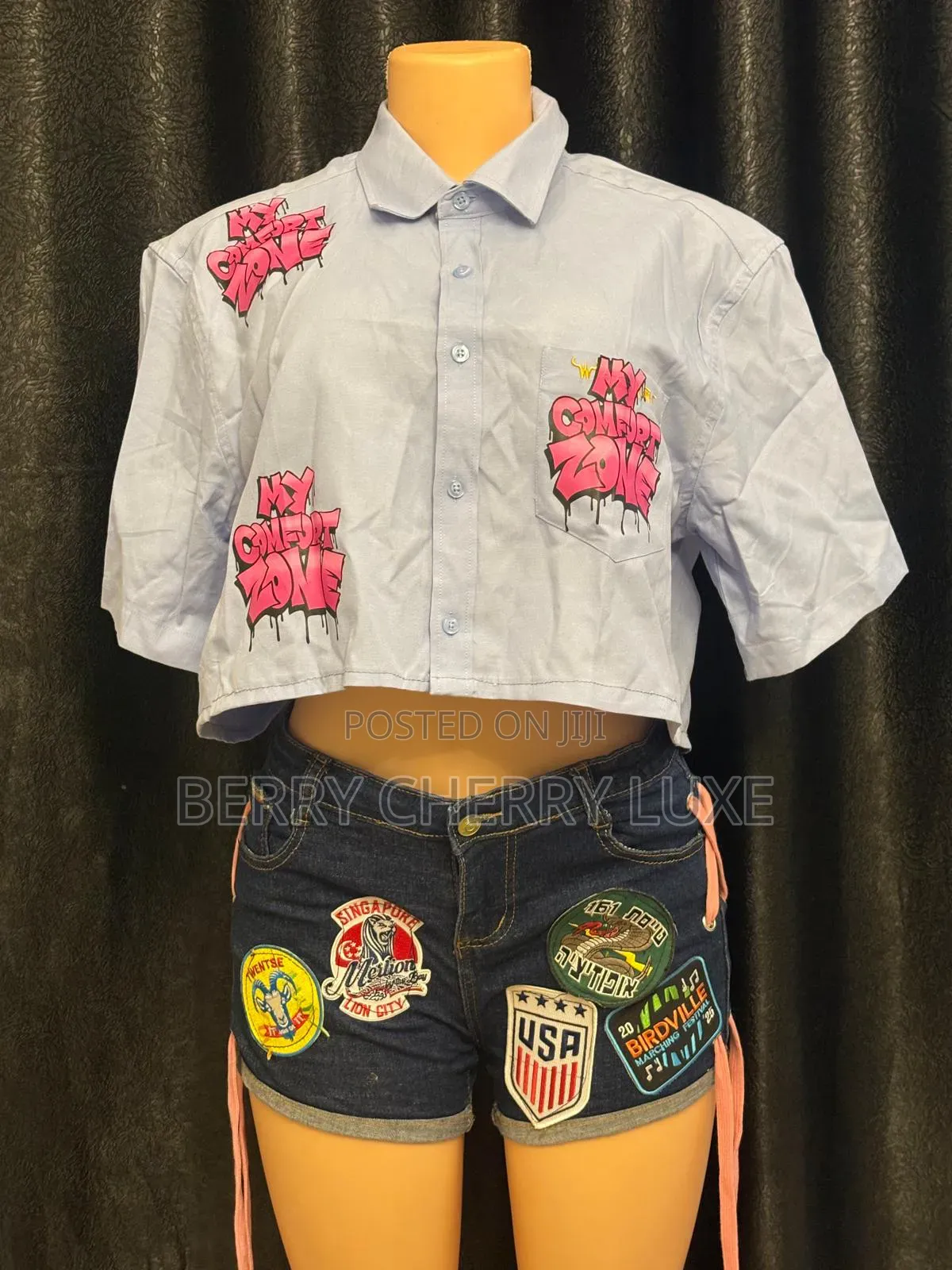 Cute Crop Shirt 