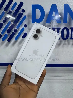 New Apple iPhone 16 256 GB White
