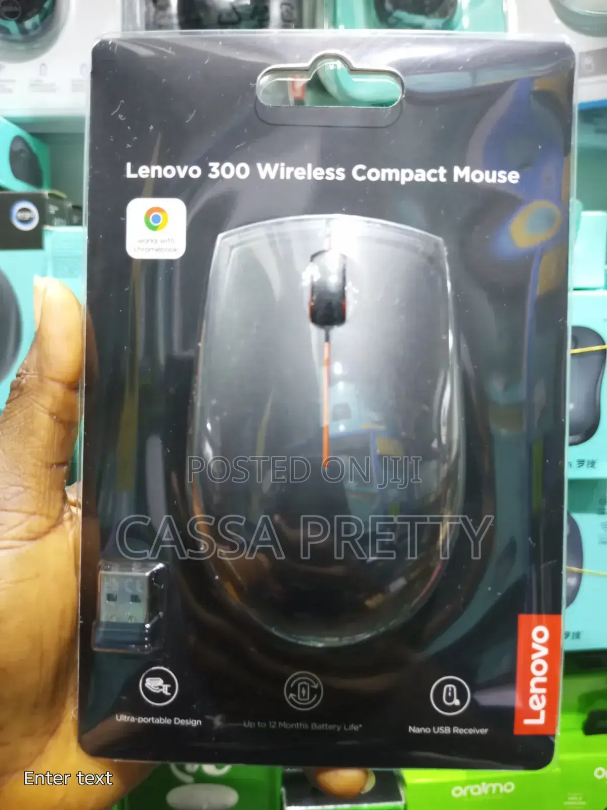 Lenovo 300 Wireless Compact Mouse